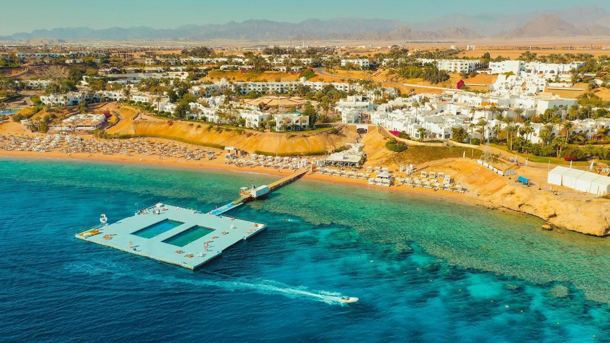 Domina coral bay resort&spa sharm el sheikh Exterior foto Aerial view of El Alamein