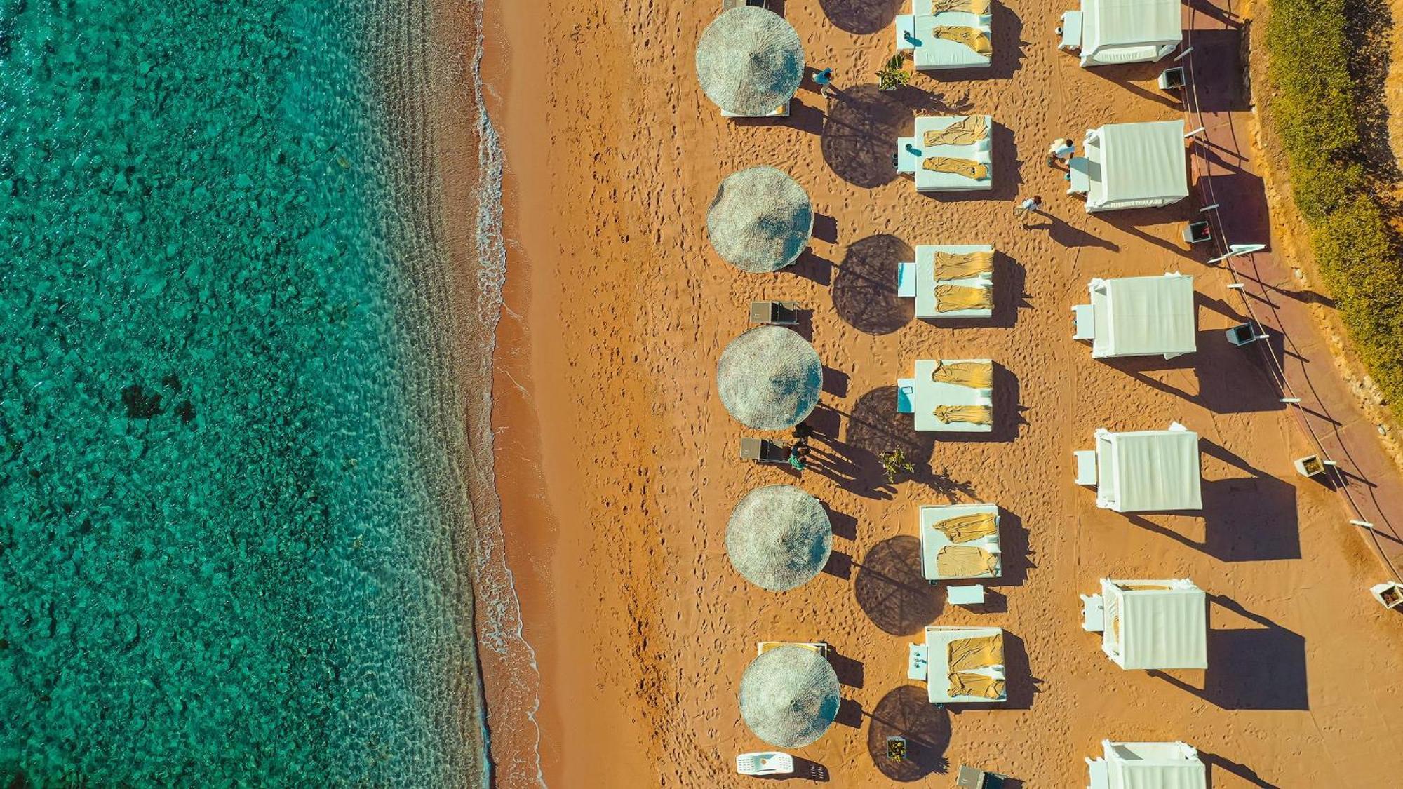 Domina coral bay resort&spa sharm el sheikh Exterior foto Aerial view of the beach