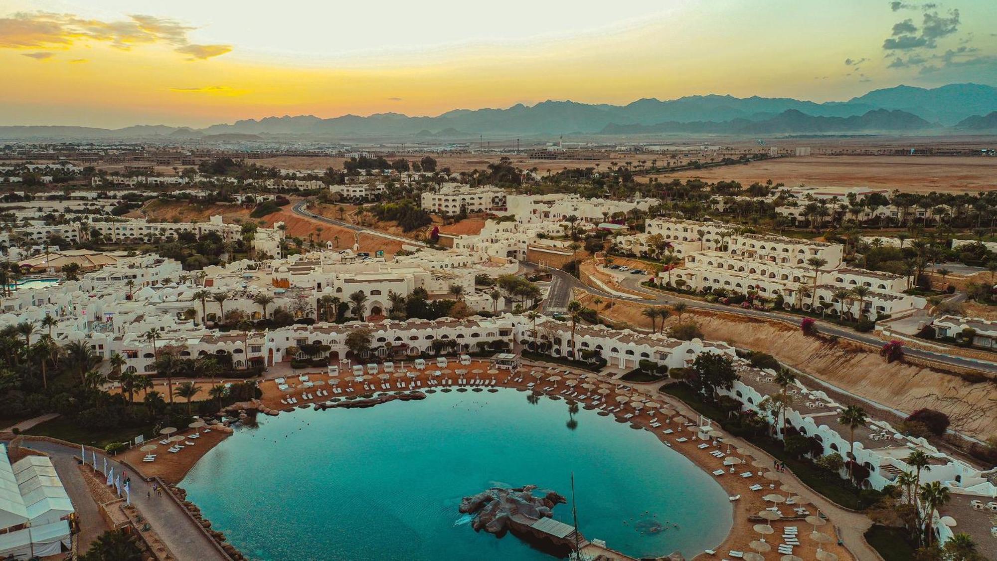 Domina coral bay resort&spa sharm el sheikh Exterior foto Aerial view of El Alamein